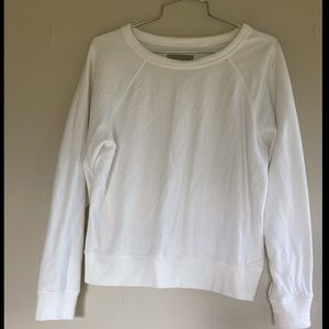 EVERLANE Cropped Lightweight Sweatshirt